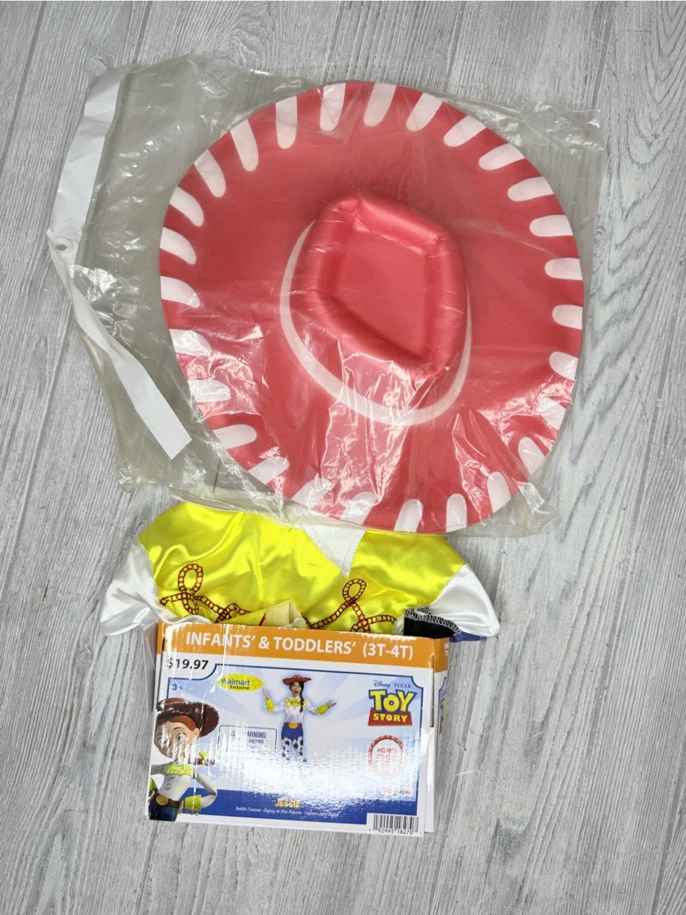 Jessie Classic Halloween Costume Disney Toy Story cosplay dress up hat & costume